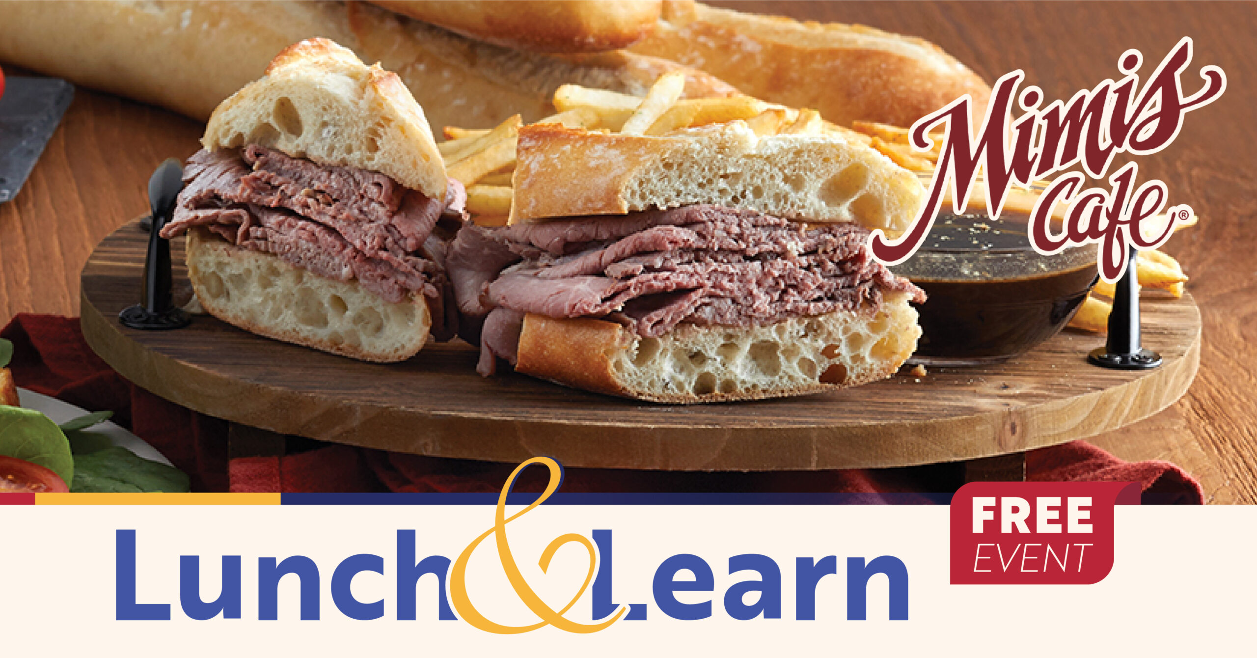 Join us for a FREE lunch!